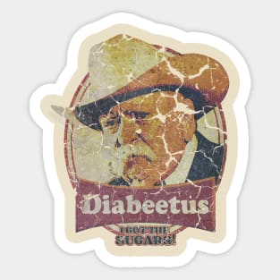 STONE TEXTURE -  DIABEETUS SUGARS Sticker